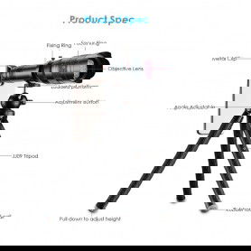 Dr. Phone-DrPhone APEX60 – Smartphone Zoom Lens + Tripod Statiefhouder – 60x inzoomen – HD – Professioneel gebruik – Zwart€ 129,95€ 107,40DrPhone(Telefoon) Opzet Lens / Lenzen8720118055748