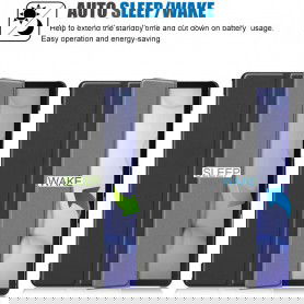 Dr. Phone-DrPhone Tri-Fold - Opvouwbare Cover - PU Lederen Case - Voorkant + Achterkant - Samsung Galaxy Tab S6 10.5 - 2019 - zwart€ 18,95€ 15,66DrPhoneSamsung8720118941973