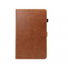 Dr. Phone-DrPhone Samsung Galaxy Tab A 10.5 T590 Luxe Retro PU Lederen Case met standhouder & kaartsleuf met elastische pen houder - Bruin€ 29,95€ 24,75DrPhoneSamsung8720118055151