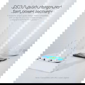 Dr. Phone-DrPhone iCON - 36W - 2 Poort Fast Charge Oplader voor o.a. Samsung + 2 Meter USB-C Oplaadkabel - 5A Type-C Kabel - Wit€ 22,95€ 18,97DrPhoneKabel & Lader8720118737972