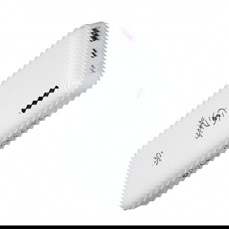 Dr. Phone-LUXWALLET DM3 Pro - 10000 MAH Powerbank - 18W Fast Charge 9V 2A - iPhone / Samsung - met USB-C + Micro USB - Wit€ 24,95€ 20,62DrPhoneLaders8720118055526