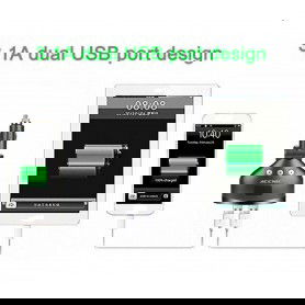 Dr. Phone-DrPhone ACCNIC2 - 120W Autolader - 3 Contactdozen & 2 USB poorten - Oplader met LED Display - 12v-24v - Autolader€ 29,95€ 24,75DrPhoneOplader8719992220984