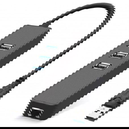 Dr. Phone-DrPhone GT2 - LAN Ethernet Adapter - Gigabit USB 3.0 (3X 3.0 + RJ45 1000Mbps) USB 3 Poorten - Zwart€ 17,95€ 14,83DrPhoneHub8720118135266