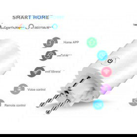 Dr. Phone-DrPhone VOICE® - Slimme Stekker- Schakelaar/Stopcontact - Smart Home - Spraakgestuurd bedienen - Google Home / Alexa - Wit€ 19,95€ 16,49DrPhoneSlimme Stekkers8720118006900