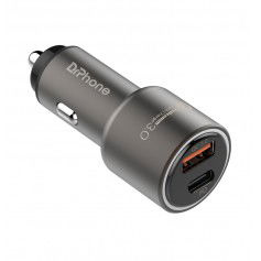 Dr. Phone-DrPhone Invincible® - 18W - Metalen Auto Lader - 2 Poorten - (USB-C Female + USB QC 3.0) Oplader - Smartphones en Tablets€ 13,95€ 11,53DrPhoneAutoladers8720118738399