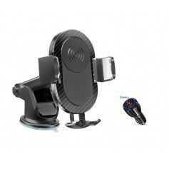 Dr. Phone-DrPhone QC2 - Qi Wireless Oplader Auto + 2 Poorten Autolader + Micro USB kabel - Telefoon houder - Handsfree Bellen€ 27,95€ 23,10DrPhoneAutoladers8720118100943