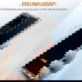 Dr. Phone-DrPhone Samsung S20 ULTRA TPU Hoesje - Siliconen Bumper Case met Verstevigde randen – Vier Hoeken - transparant€ 8,95€ 7,40DrPhoneSamsung8720118012420