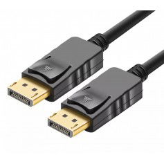 Dr. Phone-DrPhone SpeedPro® - Displaypoort naar Displaypoort Kabel - 4K 60hz - 1.8 meter - DP / DP - Hoge Snelheid Goud verguld - Zwart€ 14,95€ 12,36DrPhoneKabel & Lader8720118999660
