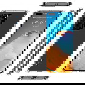 Dr. Phone-DrPhone Huawei P40 PRO TPU Hoesje - Siliconen Bumper Case met Verstevigde randen – transparant€ 9,95€ 8,22DrPhoneHuawei8720118012581