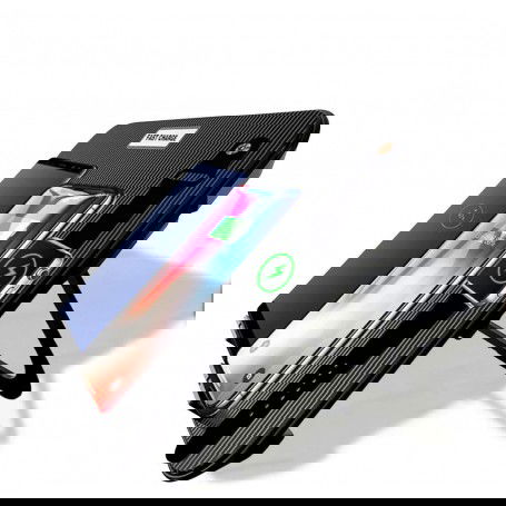 Dr. Phone-DrPhone DeluxeKit - 4 in 1 Draadloze oplaadstation voor Apple - QI Wireless / Airpods / iPhone / Apple Watch 1/2/3/4/5 Lader€ 49,95€ 41,28DrPhoneDraadloos Laden8720118055649