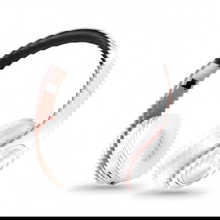Dr. Phone-DrPhone Draadloze Bluetooth Koptelefoon met 4 functies - SD kaart - FM - AUX - Handsfree Met Microfoon & Diepe Bass - Wit/Rose€ 29,95€ 24,75DrPhoneKoptelefoon8720118012666