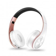 Dr. Phone-DrPhone Draadloze Bluetooth Koptelefoon met 4 functies - SD kaart - FM - AUX - Handsfree Met Microfoon & Diepe Bass - Wit/Rose€ 29,95€ 24,75DrPhoneKoptelefoon8720118012666
