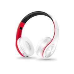 Dr. Phone-DrPhone Draadloze Bluetooth Koptelefoon met 4 functies - SD kaart - FM - AUX - Handsfree Met Microfoon & Diepe Bass - Wit/Rood€ 29,95€ 24,75DrPhoneKoptelefoon8720118012673