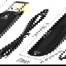 Dr. Phone-DrPhone HVA HDMI naar VGA Converteradapter - Vergulde Beeldschermpoort Adapter met Audio-uitgang – Zwart€ 11,95€ 9,88DrPhoneHub / Adapter8720118013090