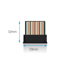 DrPhone B7 Mini - Bluetooth 5.0 USB Receiver Adapter Dongle - 20 Meter Bereik - Windows - Voor o.a. Controller