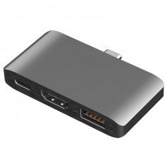 Dr. Phone-DrPhone USB-C naar HDMI + USB 3.0 + USB-C Female HUB - Multiport Adapter - Digital - HD 4K Video Output -Grijs€ 22,95€ 18,97DrPhoneHub / Adapter8720118277669