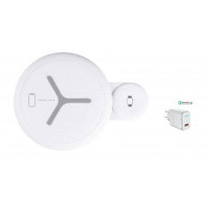 Dr. Phone-DrPhone REFORM® - Inklapbare 2 in 1 Wireless Qi Lader – Draadloos laden voor Apple Watch en iPhone - Wit€ 49,95€ 41,28DrPhoneDraadloos Laden8720118276990