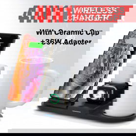 Dr. Phone-DrPhone ALLINX Heat - 4 in 1 Draadloze Oplader / Stand Verwarmer voor Mok - Smartphone Docking Lader€ 49,95€ 41,28DrPhoneDockingstation8720118085806