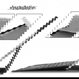 Dr. Phone-DrPhone Genos - Surface PRO X Cover / Hoes - PU Leder + Zachte Microfiber Case - Volledige Bescherming - Zwart€ 27,95€ 23,10DrPhoneMicrosoft8720118740309