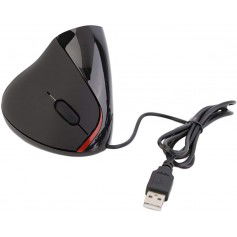 Dr. Phone-Elementkey ERGO3 - Ergonomische Optische USB Verticale Muis (Bedraad) – DPI 1600 – 5 Knoppen - Plug & Play – Zwart€ 20,95€ 17,31ElementkeyMuis8720118013960