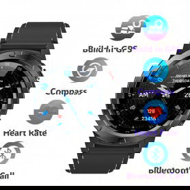 Dr. Phone-DrPhone GP1 - GPS Outdoor Horloge - Smartwatch met GPS Hartslag / GPS / Kompas / Barometer / Sport - Zwart€ 79,95€ 66,07DrPhoneSmartwatch8720118740941