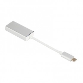 Dr. Phone-DrPhone DPC2 - Type-C 3.1 Adapter Thunderbolt 3 - USB-C Naar Displayport Converter 4K @ 30Hz TYPE-C Naar DP - Zilver€ 24,95€ 20,62DrPhoneHub / Adapter8720118740897