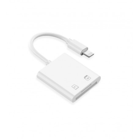 Dr. Phone-DrPhone S02 - Lightning SD Card Camera Reader - SD Kaart lezer - Kabel - Voor iPad & iPhone - Wit€ 14,95€ 12,36DrPhoneKabels8720118087282