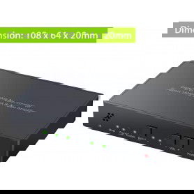Dr. Phone-DrPhone DAAC1 Digitaal naar Analoog Audioconverter met IR-afstandsbediening - 192 kHz –DAC converter – 24Bit & Geluidsversterker€ 39,95€ 33,02DrPhoneAudio-extractors8720118014356