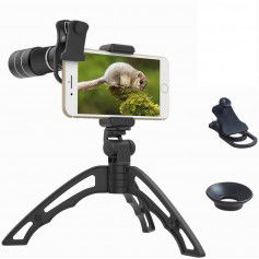 Dr. Phone-DrPhone APEX - APL5 Professionele cameralens - 20X Telezoom Lens Draagbare 20x Monoculaire Telescoop Lens met (Selfie)Statief€ 37,95€ 31,36DrPhone(Telefoon) Opzet Lens / Lenzen8720118052815