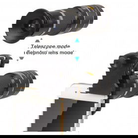 Dr. Phone-DrPhone APEX - APL5 Professionele cameralens - 20X Telezoom Lens Draagbare 20x Monoculaire Telescoop Lens met (Selfie)Statief€ 37,95€ 31,36DrPhone(Telefoon) Opzet Lens / Lenzen8720118052815