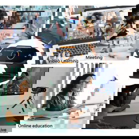 Dr. Phone-DrPhone CW6 - 1080P Webcam 1920x1080p met Microfoon & Autofocus – 30FPS - voor o.a Zoom Meetings/ Videogesprekken/Onderwijs etc€ 24,95€ 20,62DrPhoneWebcams8720118053072