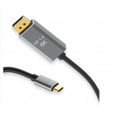 Dr. Phone-DrPhone DTU Series USB C Naar Displayport 1.4 Kabel 8K 60Hz Kabel - Thunderbolt 3 (1M)€ 32,95€ 27,23DrPhoneKabels8720118053188