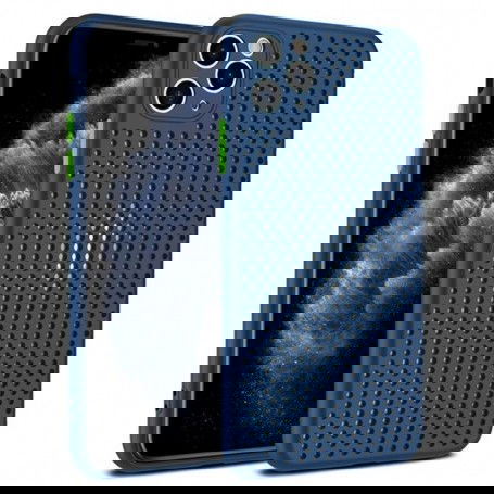 Dr. Phone-DrPhone iPhone 12 Pro Max MESH Ultradunne Siliconen TPU Hoesje - Ademend & Schokbestendige Case – Marine Blauw€ 9,95€ 8,22DrPhoneApple8720118825471