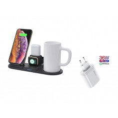 Dr. Phone-DrPhone ALLINX Heat - 4 in 1 Draadloze Oplader / Stand Verwarmer voor Mok - Smartphone Docking Lader€ 49,95€ 41,28DrPhoneDockingstation8720118085806