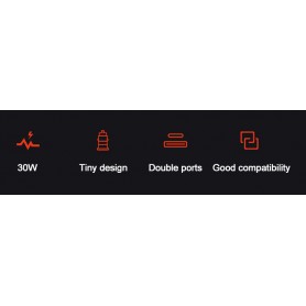 Dr. Phone-DrPhone Invisible Pro 2 - Autolader - Metalen behuizing - 30W - USB-C met PD - Snel Laden - Universeel Smartphones / Tablets€ 16,95€ 14,01DrPhoneAutoladers8720118661062