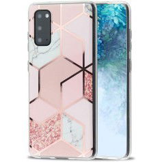 Dr. Phone-DrPhone SCR1 - Samsung Galaxy Hoesje - S20 - Roze - Marmer Patroon - Case€ 11,95€ 9,88Samsung8720118661307