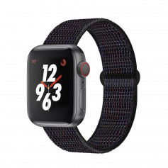 Dr. Phone-DrPhone AWB DrPhone Apple Watch 6/5/4/3/2/1/SE (42mm&44mm) Nylon Geweven Elastische Band met klittenband - Zwart€ 9,95€ 8,22DrPhoneApple Watch8720118661468