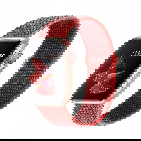 Dr. Phone-DrPhone AWB DrPhone Apple Watch 6/5/4/3/2/1/SE (42mm&44mm) Nylon Geweven Elastische Band met klittenband - Rood€ 9,95€ 8,22DrPhoneApple Watch8720118661543