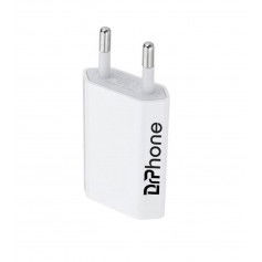DrPhone 5W - USB Lader Stekker - Compacte Oplader - 5V 1A Wit