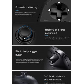 DrPhone F365 Game controller – Draadloze Bluetooth – Voor Smartphone/TV en PC – Game joystick