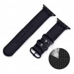 Dr. Phone-DrPhone SWB1 - Smart Watch Bandje - Roestvrij Staal Gesp - Nylon - Apple Watch - 42mm - 44mm - Zwart€ 17,95€ 14,83DrPhoneApple Watch8720118662779