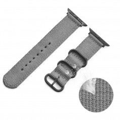 Dr. Phone-DrPhone SWB1 - Smart Watch Bandje - Roestvrij Staal Gesp - Nylon - Apple Watch - 42mm - 44mm - Grijs€ 17,95€ 14,83DrPhoneApple Watch8720118662830