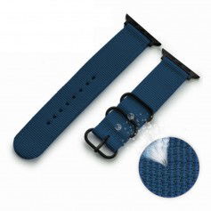 Dr. Phone-DrPhone SWB1 - Smart Watch Bandje - Roestvrij Staal Gesp - Nylon - Apple watch - 38mm 41mm 40mm - Blauw€ 17,95€ 14,83DrPhoneApple Watch8720118662847