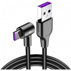 Dr. Phone-DrPhone D10 - 90° Haakse USB-C oplaadkabel - 5A Super charge - Kabel - 1 Meter€ 9,95€ 8,22DrPhoneTelefoniekabel8720118266335