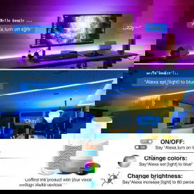 Dr. Phone-Drphone AG01 - LED Strip RGB - 5 METER - WiFi - Draadloos - Amazon Alexa / Google Home - Smart Life / Tuya - App Bediening€ 34,95€ 28,88DrPhoneVerlichting8720118337264