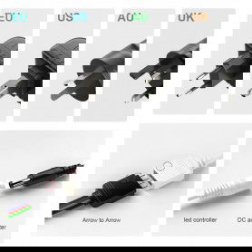 Dr. Phone-DrPhone AG03 - Led strip - Multi Kleur - 5050 SMD - Waterproof - App Controle - Afstandsbediening - Bluetooth audio - 20 Meter€ 49,95€ 41,28DrPhoneVerlichting8720118337790