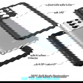 Dr. Phone-DrPhone Samsung Galaxy S21 ULTRA 6.8 inch Waterdicht hoesje - IP68 - 360 ° volledige bescherming - Zwart€ 24,95€ 20,62DrPhoneSamsung8720118053683