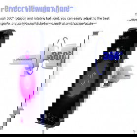 DrPhone CM15 - Draadloze Auto Oplader - 15W MagSafe Lader - iPhone 12 / 12 Pro / Max - DrPhone® Invisible Pro Autolader