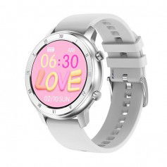 Dr. Phone-DrPhone L50 Optima Pro - Metalen Smartwatch Vrouwen Romeinse Cijfers - Hartslag / Stappen / Sporthorloge - Siliconen Zilver€ 69,95€ 57,81DrPhoneSmartwatch8720118274880