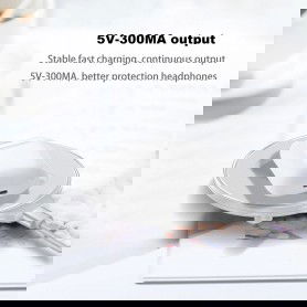 Dr. Phone-DrPhone DAO1 - Draadloze Oplaadstation Voor Bluetooth Oordoppen - Geschikt voor Airpods 2 - 300 mAh - 5v - Zwart€ 19,95€ 16,49DrPhoneApple Airpods8720118663189